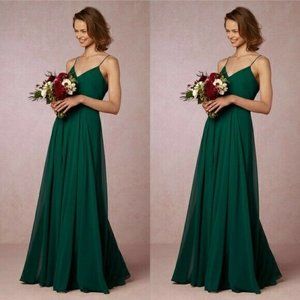 BHLDN  by Jenny Yoo Inesse Maxi Chiffon Dr…